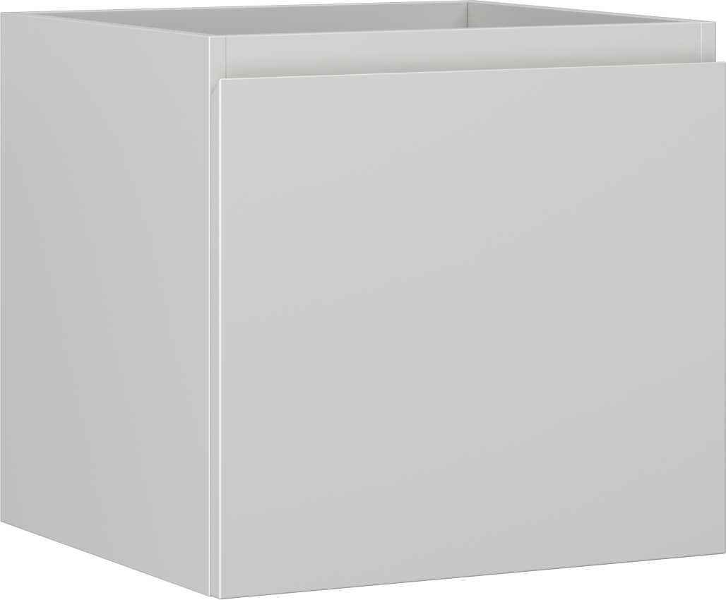 Mexen Orio szafka łazienkowa podumywalkowa 50 cm, 1 szuflada, szara mat - 91A10-05047-1-BF62