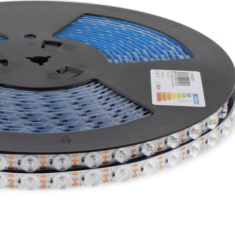 LEDBOX Tira LED DC24V, óptica 170º LightBOX, 10 metros, 150W, IP20