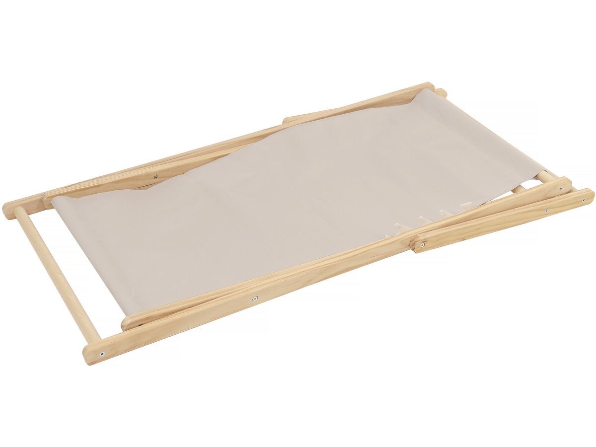 Lot de 2 transats en bois 