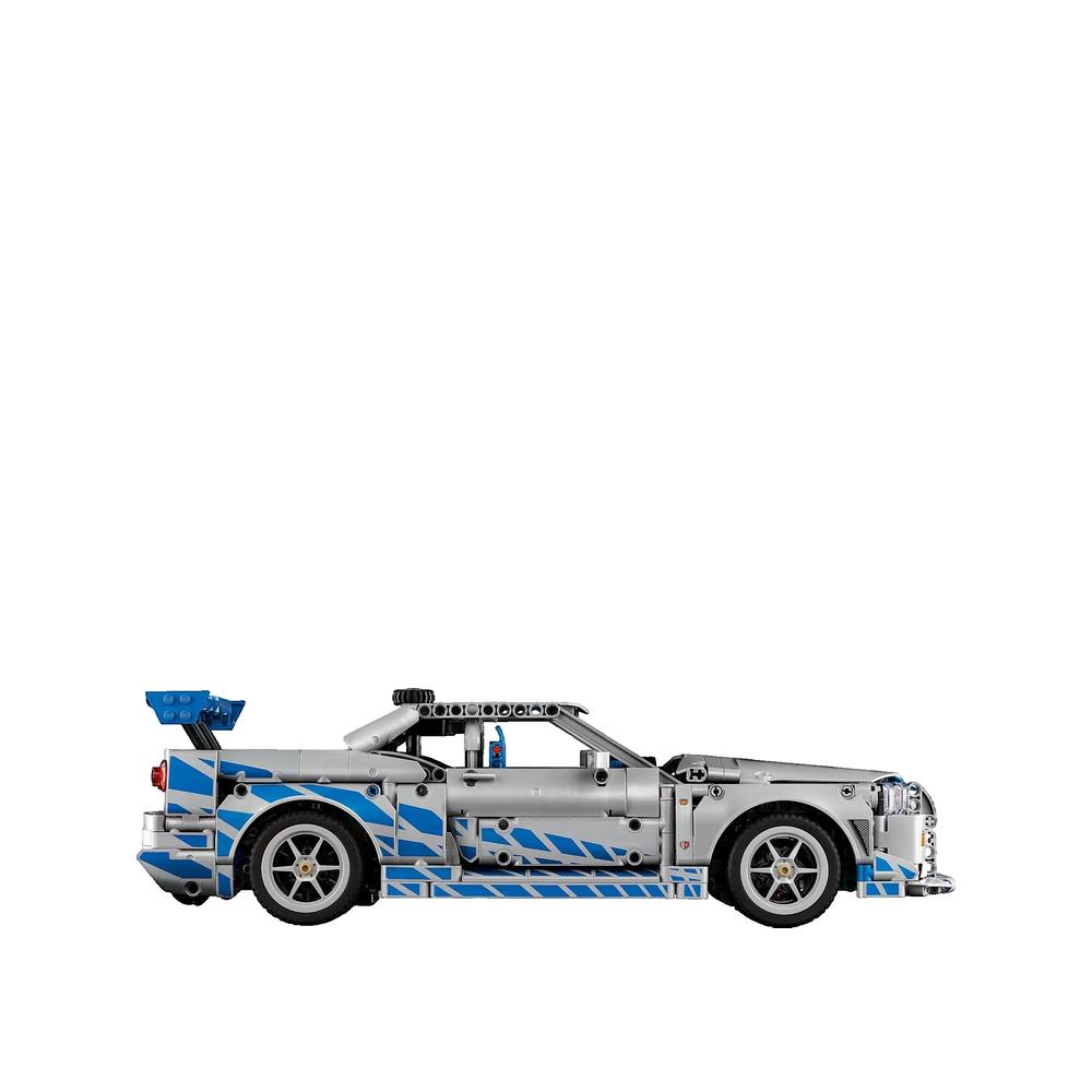 Zestaw konstrukcyjny LEGO Technic Nissan Skyline GT-R (R34) z kierownicą i funkcją driftu