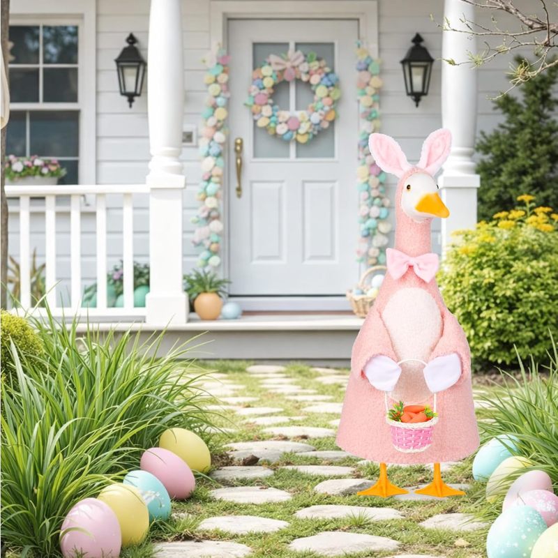 Easter Bunny Porch Goose Outfit, Spring Goose Clothes for 23 Inch ...