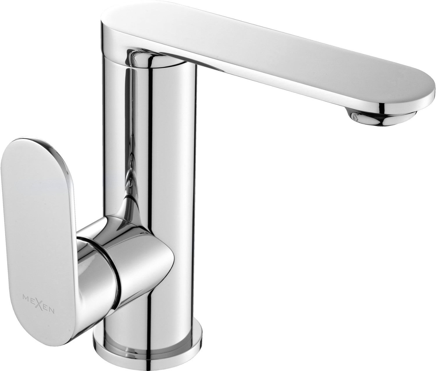 Mexen Milo bateria umywalkowa boczny uchwyt, chrom - 71305-00