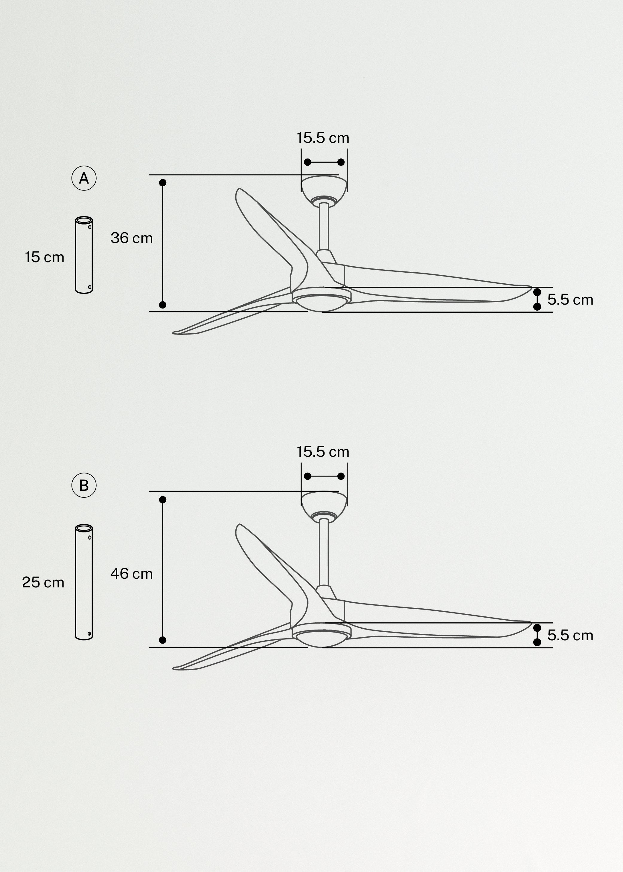 CREATE - WIND CENTURY L - Ventilateur de plafond 40W silencieux Ø152 cm 100% bois avec eclaraige sans wifi - 7