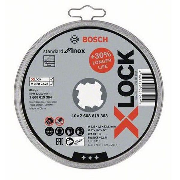 Lot 20 Disques Tronçonner Molatool 150mm - Acier Inox Métal