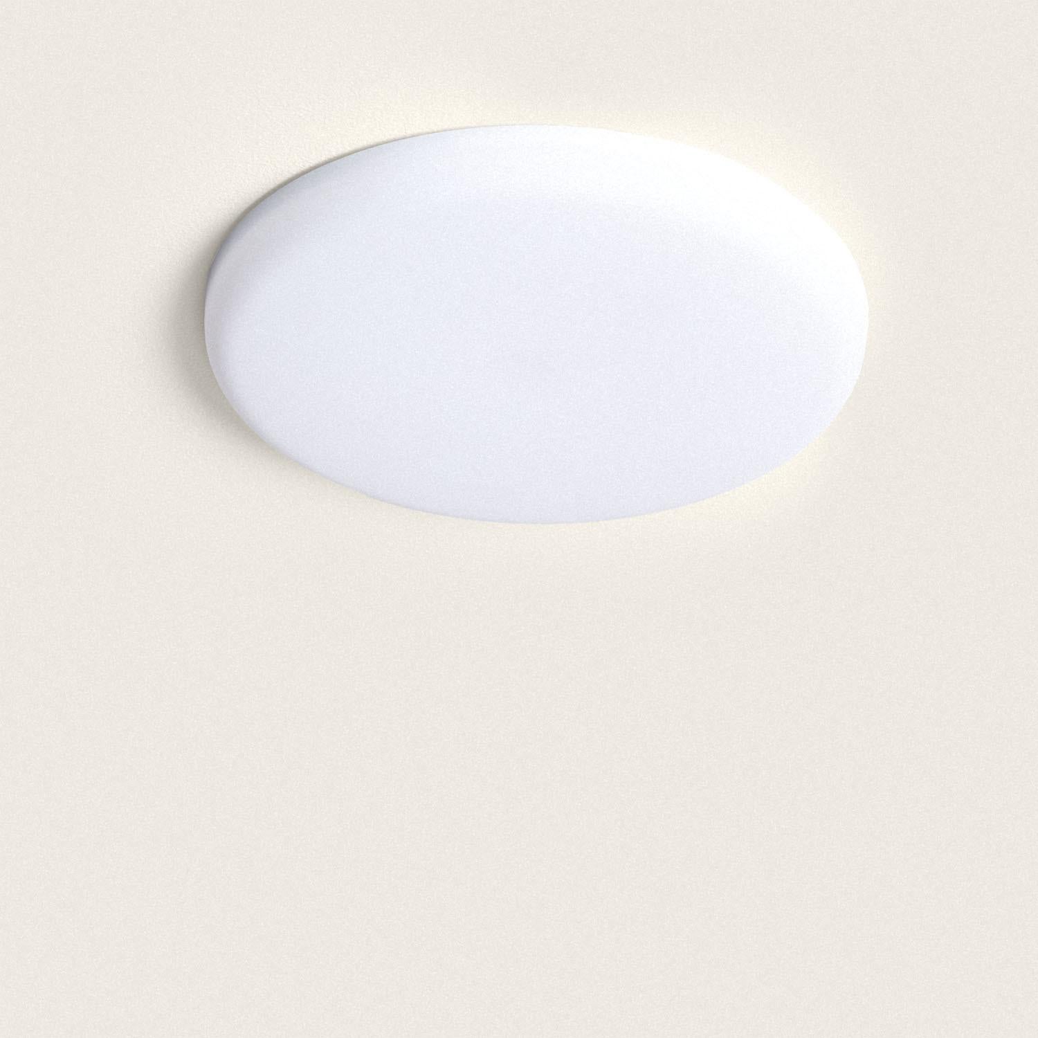 Ledkia Placa LED 18W Circular Slim Surface LIFUD Corte Ajustable Ø50 ...