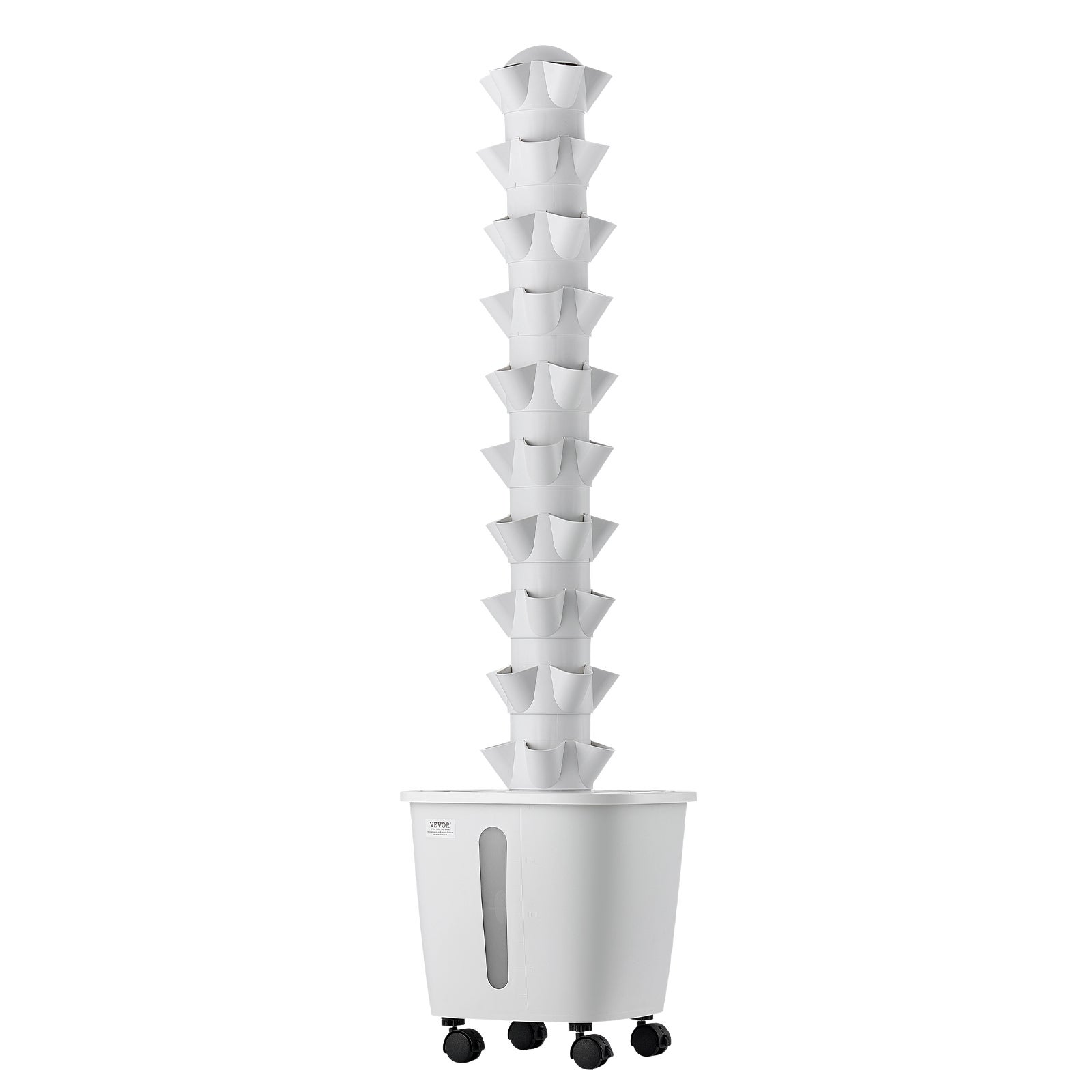Tour Hydroponique VEVOR 10 Étages 50 Trous, Système Culture Hydroponique pour Herbes, Fruits et Légumes, Jardin Vertical d'Intérieur avec Contrôle App - 9