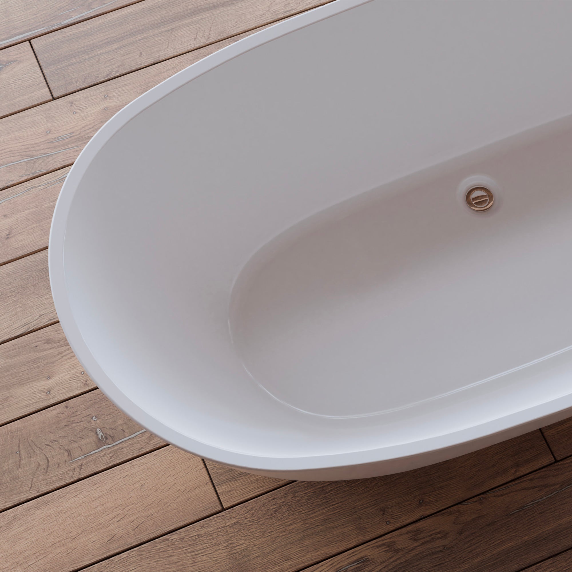 Baignoire Ilot Venecia 170 blanche 170 x80 x57 cm, by SPALINA - 9