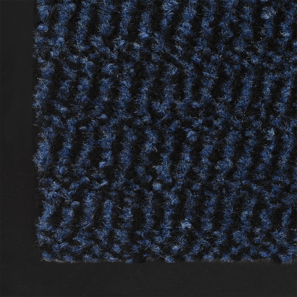 Zerbino Asciugapassi Antiscivolo Blu – 40x60 Cm, In Polipropilene, Ultra Assorbente, Per Esterni E Interni, Bordatura Antinciampo - 6