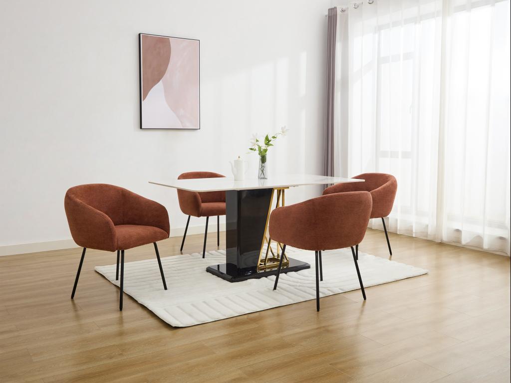 Coshar Lot De 50 Boucles Pivotantes En Forme De Cœur Avec Fermoir Mousqueton à Ressort (or Rose