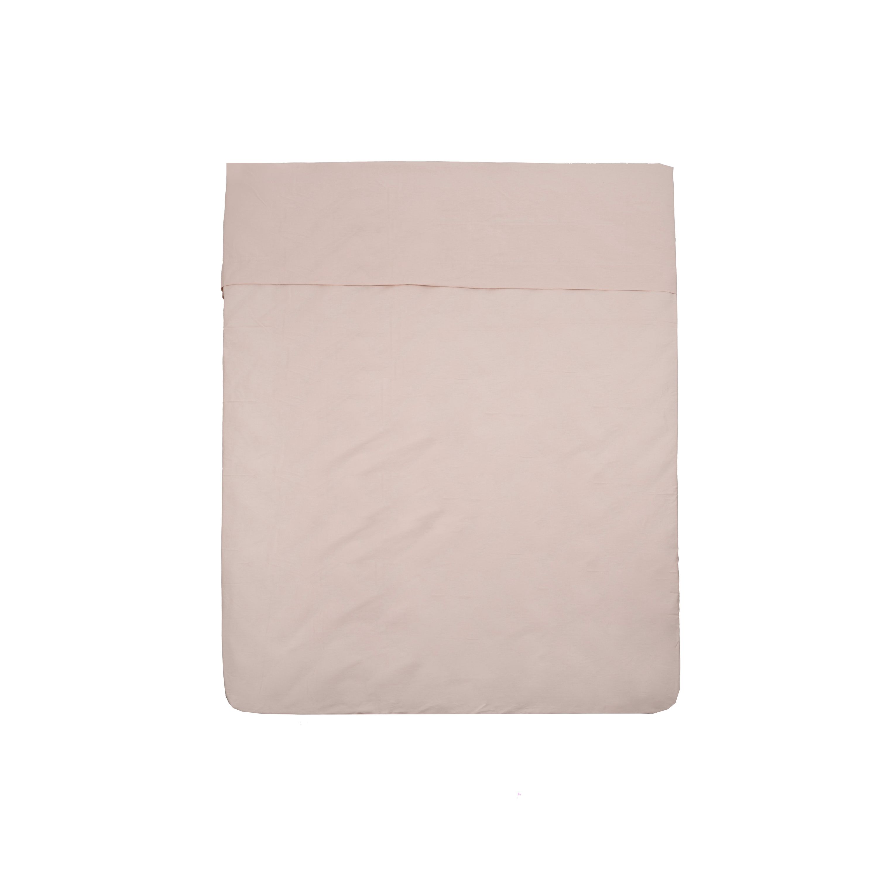 Lençol de cima algodão 144 fios rosa pálido cama 180 cm - 6