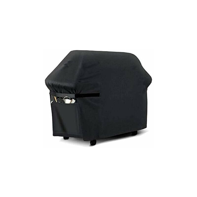 Housse De Protection Pour Barbecue HBCOLLECTION HB-Elite – 4 Saisons Imperméable Et Respirante – Marron – Avec Sangles