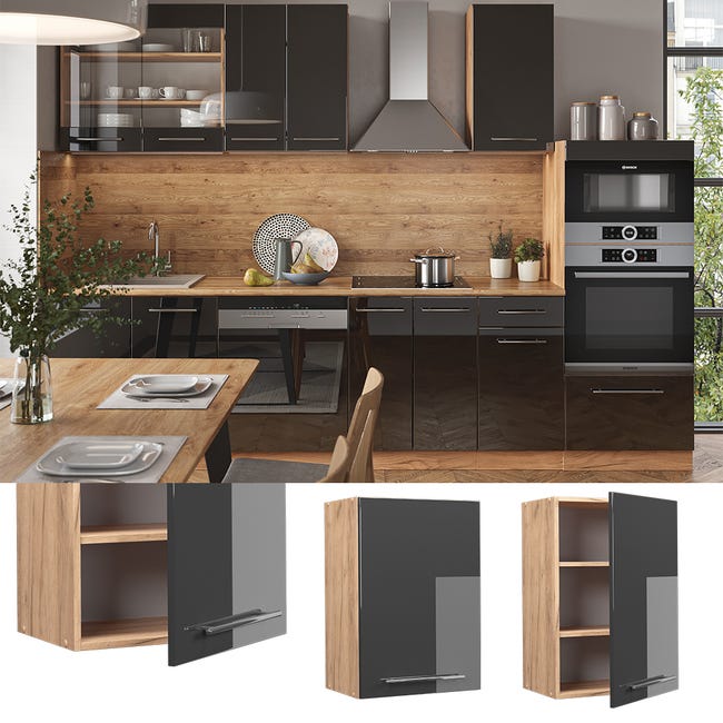 Meuble cuisine Fame-Line, 60cm avec tiroir, sans PT, Blanc campagne Meuble cuisine Fame-Line, 60cm avec tiroir, sans PT, Blanc campagne