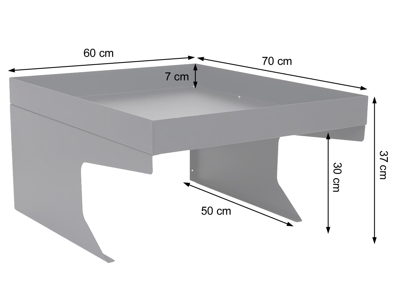 Garage pour tondeuse robot avec jardinière HWC-G60, Toit, Abri pour tondeuse robot ~anthracite - 8
