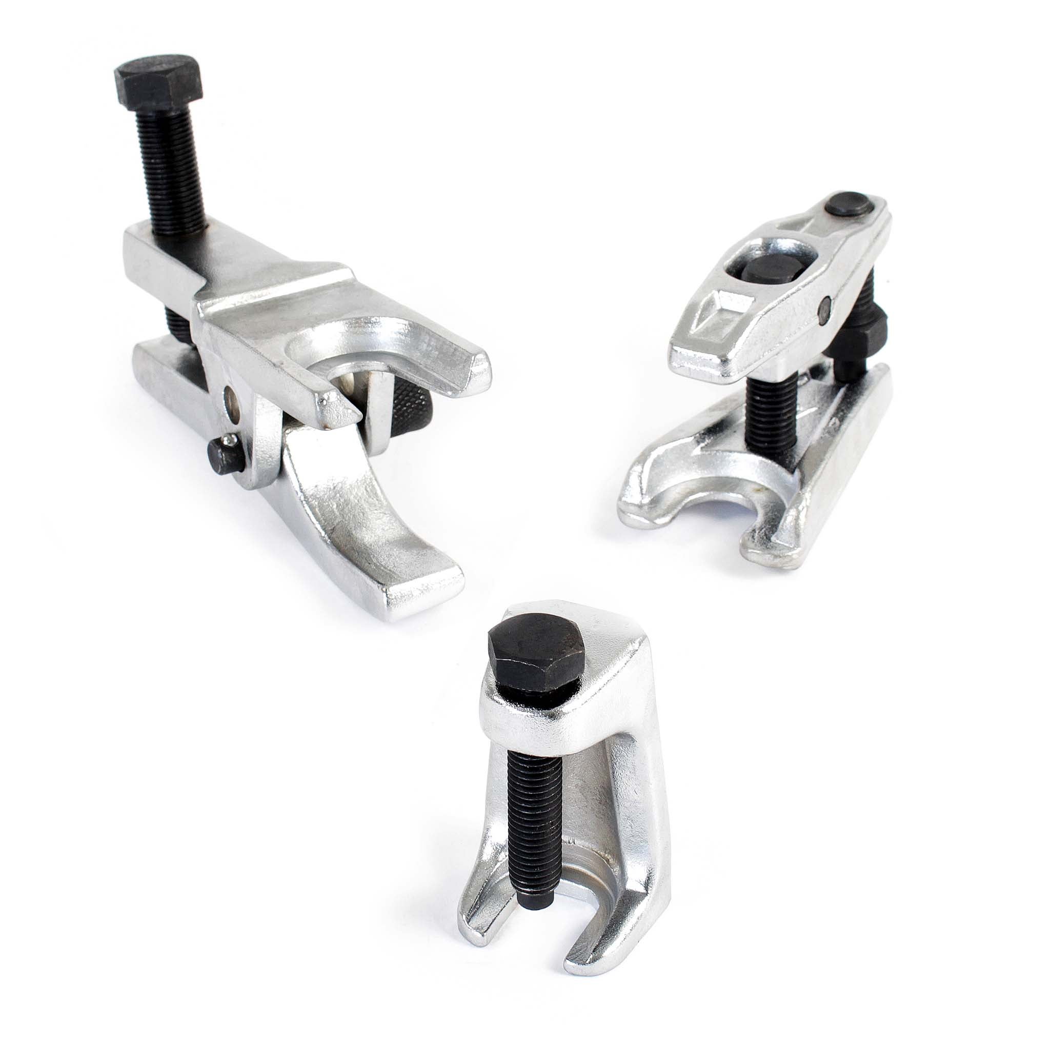 Zestaw ściągaczy do sworzni kulowych Rozwarcie mm mm mm szerokość mm Regulowany zacisk i mm mm mm XPOtool