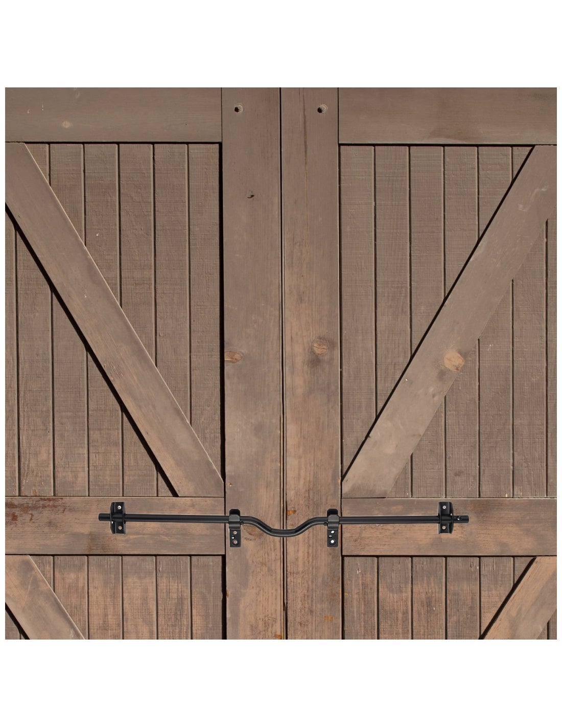 THIRARD - Barre de sécurité pour volet bois, acier, Ø18x800mm, zingué noir - THIRARD - 3