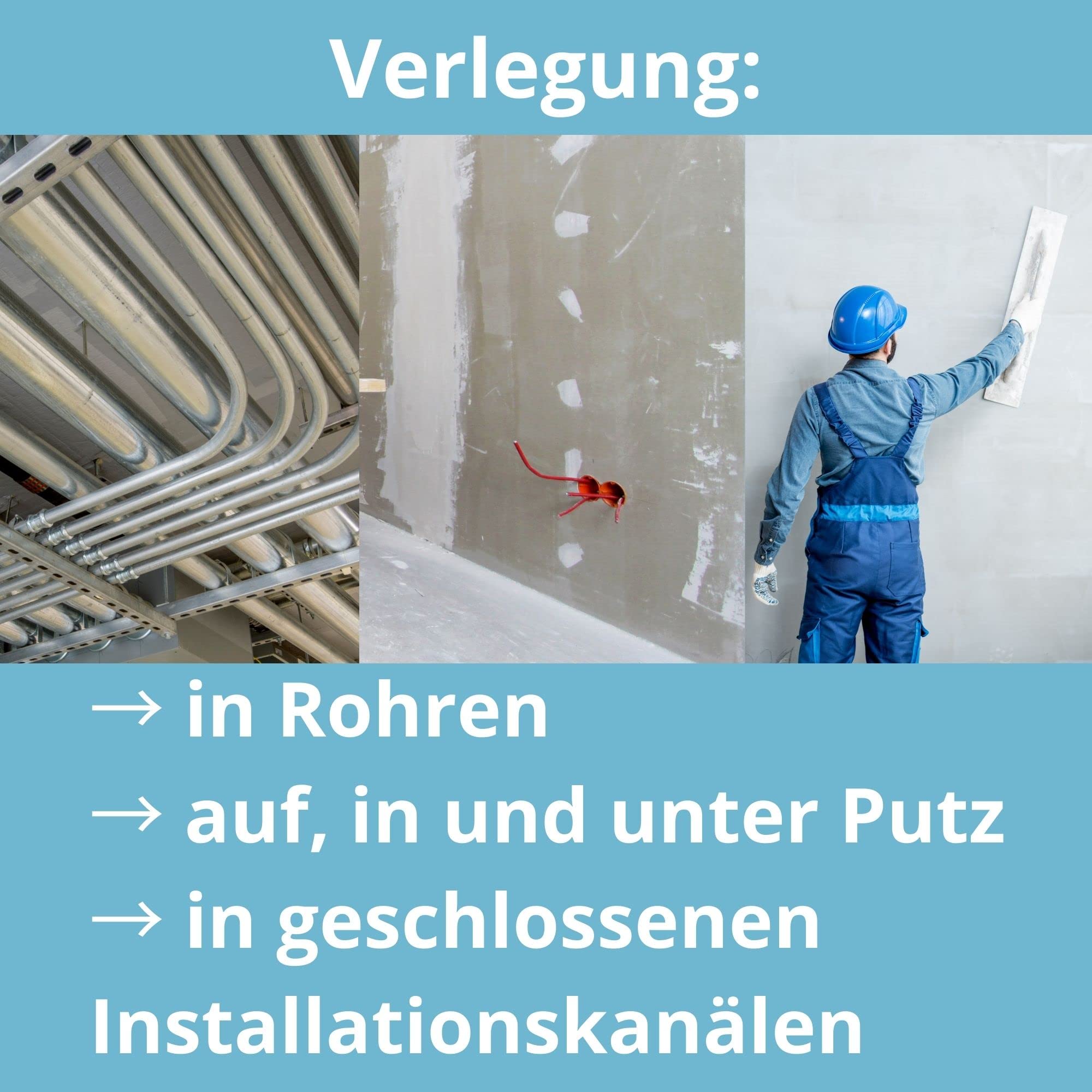 10 m Lapp 4520005 H07V-K 10 mm² verde/giallo I cavo di messa a terra I flessibile PVC Single Core I Stranded 10 mm² I cablaggio - 3