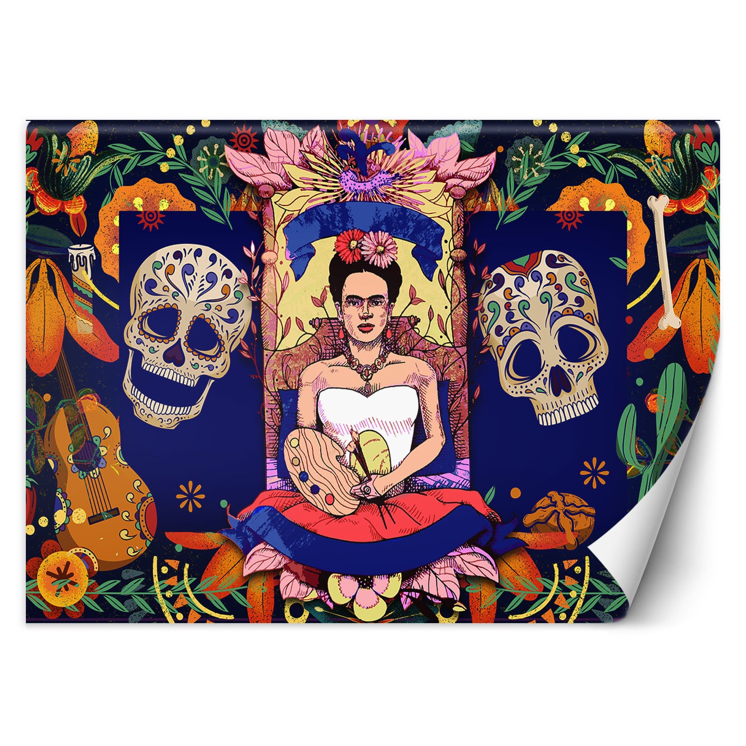 Fototapeta, Frida Kahlo Los Muertos 200x140
