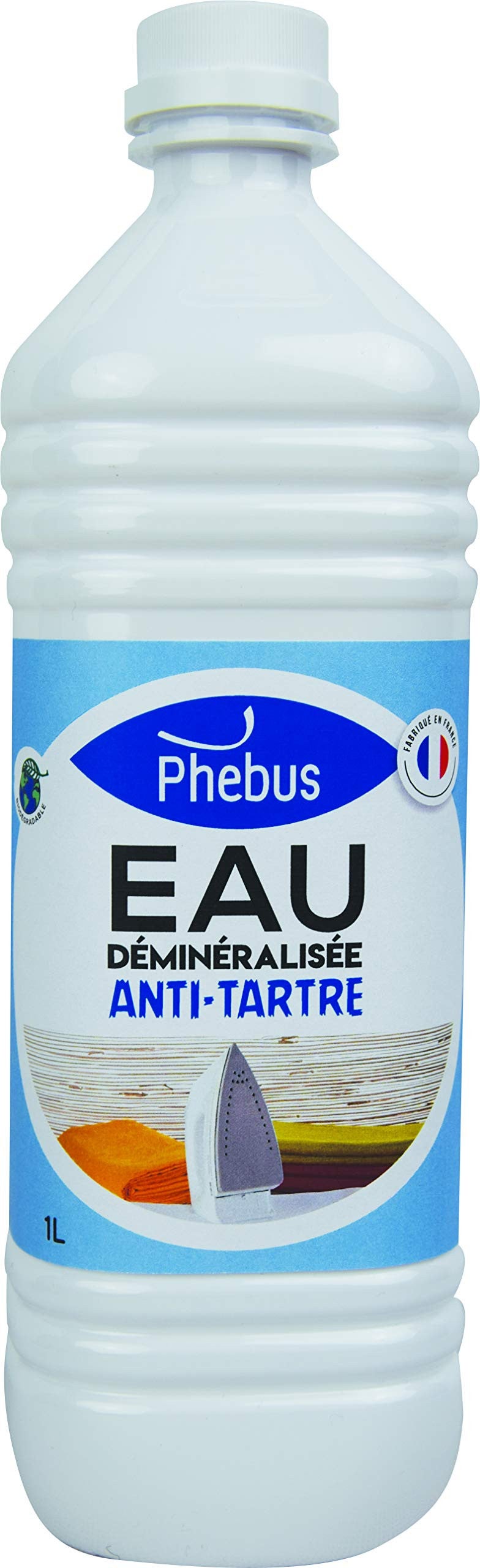 Eau déminéralisée - 1 L - bouteille - CHARBONNEAUX BRABANT - 2