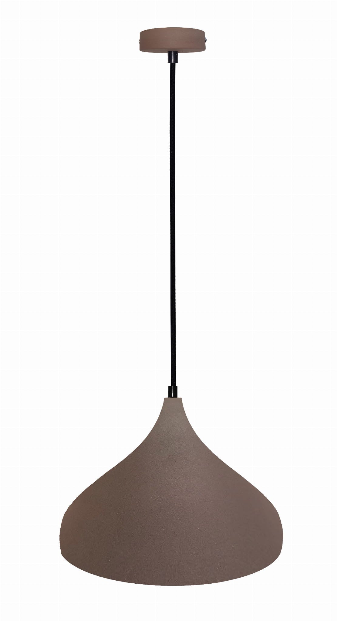 Lampa sufitowa wisząca Viborg brązowa 1xE27x40W wym: 90 x 32 x 39 cm metal Candellux