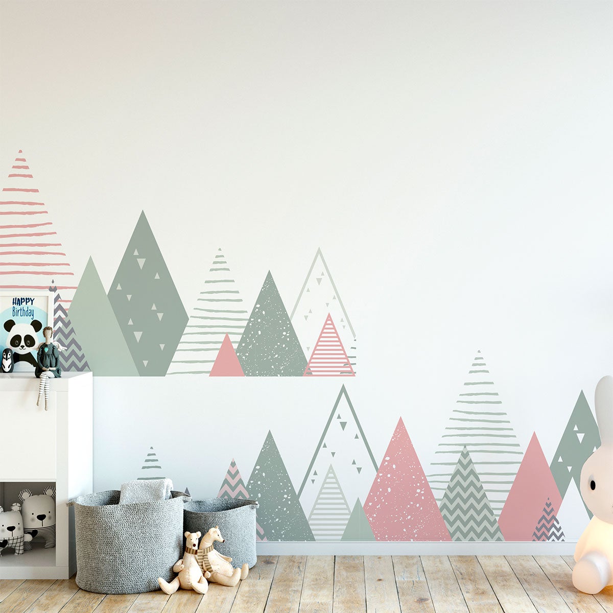 Adesivo bambino di montagna scandinavo maeka - Sticker adesivo - adesivi murali - 90x155cm - 7