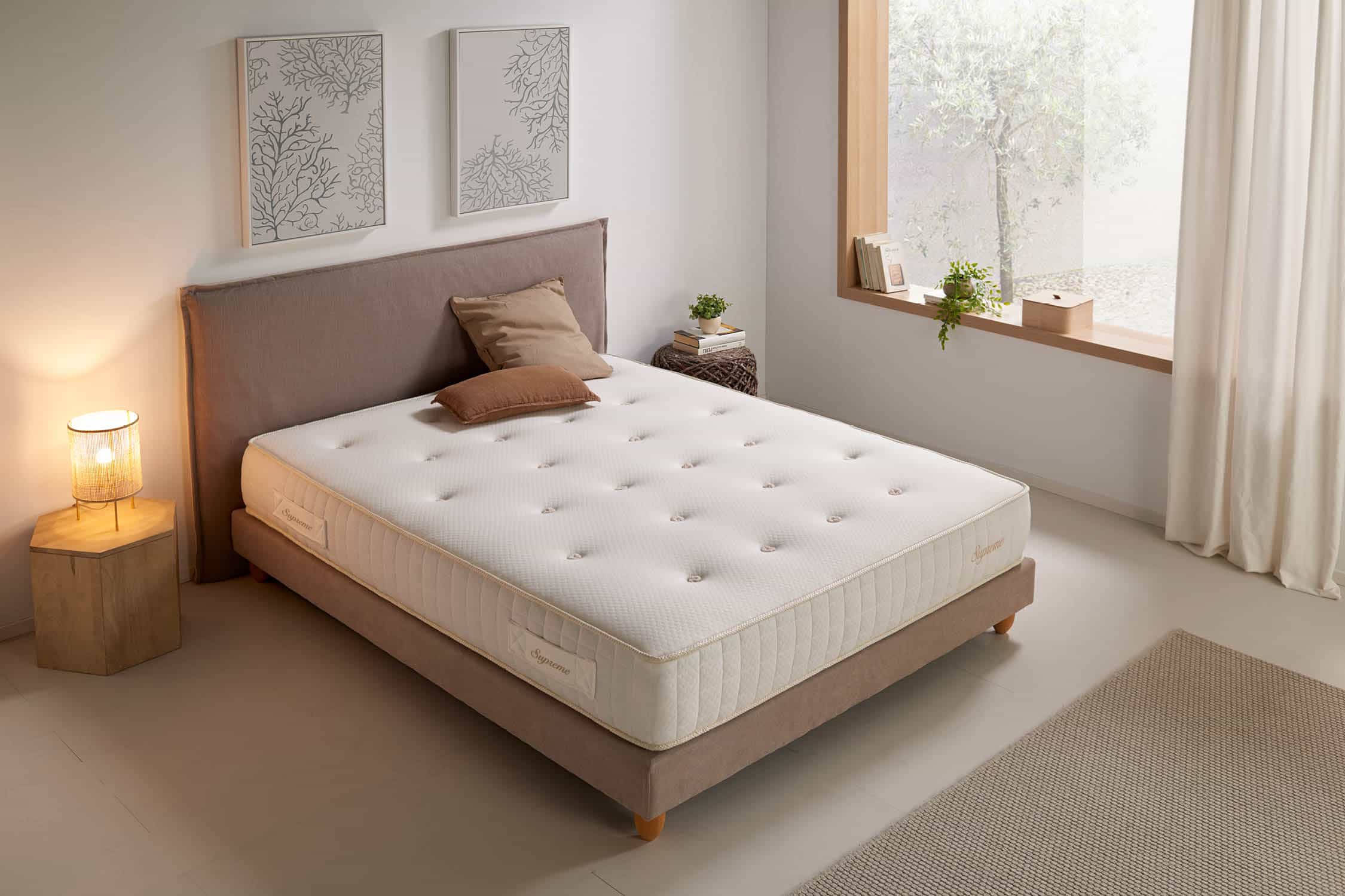Materac Sprężyny kieszeniowe Supreme Sprężyny kieszeniowe, 80x190cm - Moonia