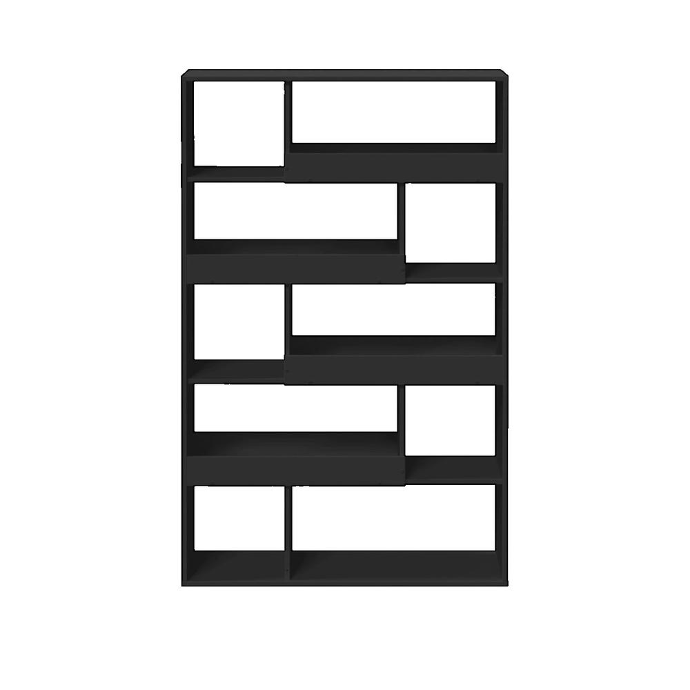 Biblioteczka vidaXL prosty design 10 półek czarna