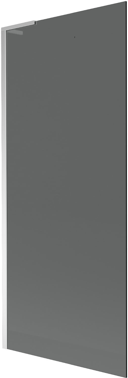 Mexen Next L parawan nawannowy 1-skrzydłowy 80 x 150 cm, grafit, chrom - 895-080-000-03-40-01