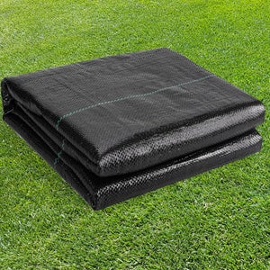 Tessuto Anti-erbacce Giardino In Polipropilene Nero, 2m X 50m, Resistente E Traspirante