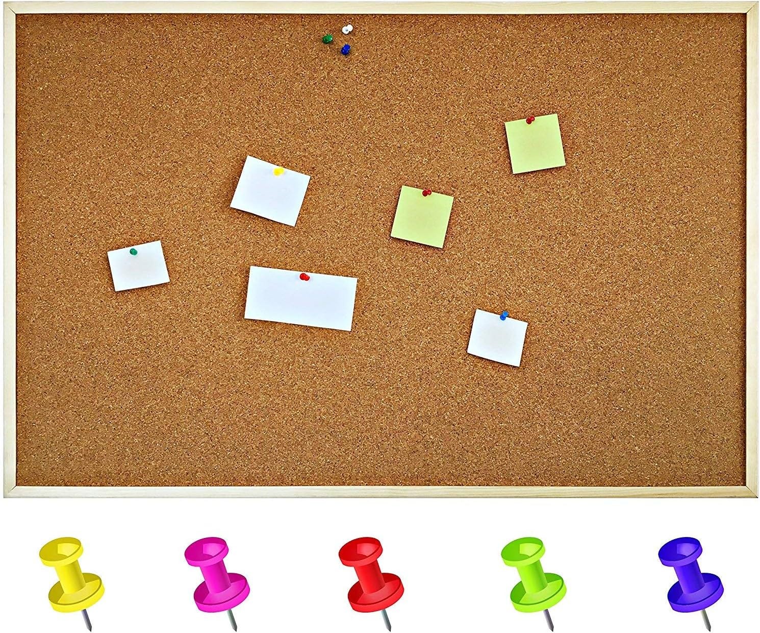Creative Home 120 X 90 Cm 1 Cm XXL Grande Tablero De Corcho creative-home-120-x-90-cm-1-cm-xxl-grande-tablero-de-corcho