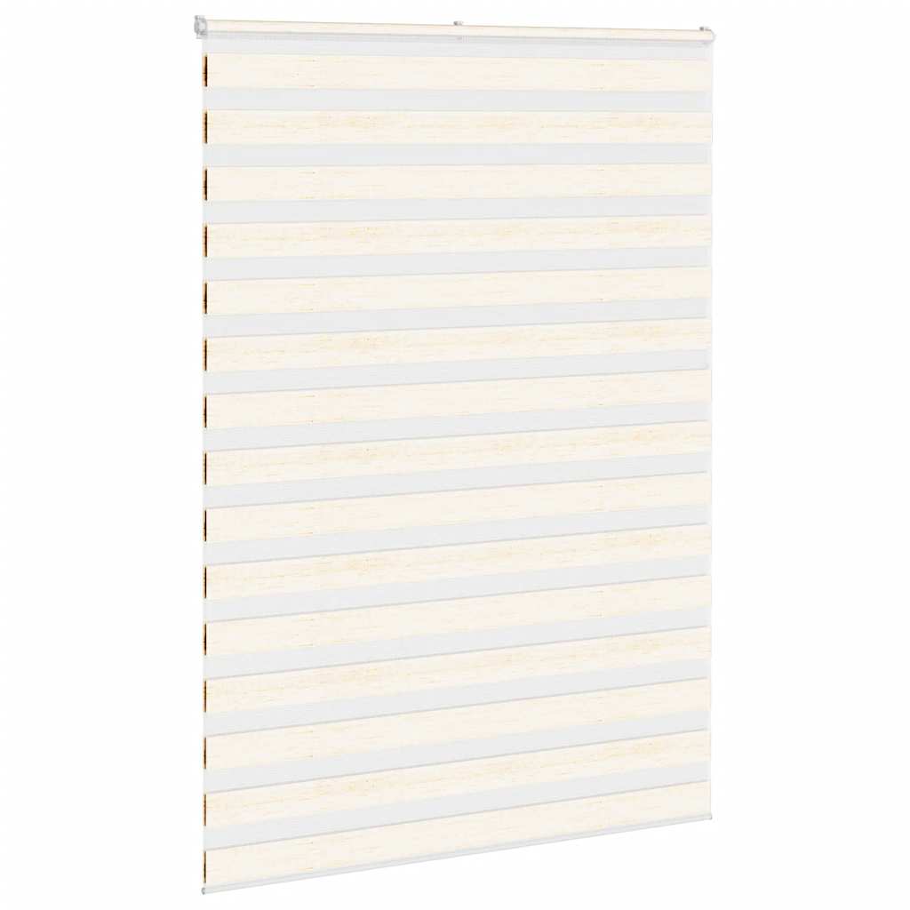 Estor cebra beige mármol tejido ancho 150,9 cm poliéster - 3