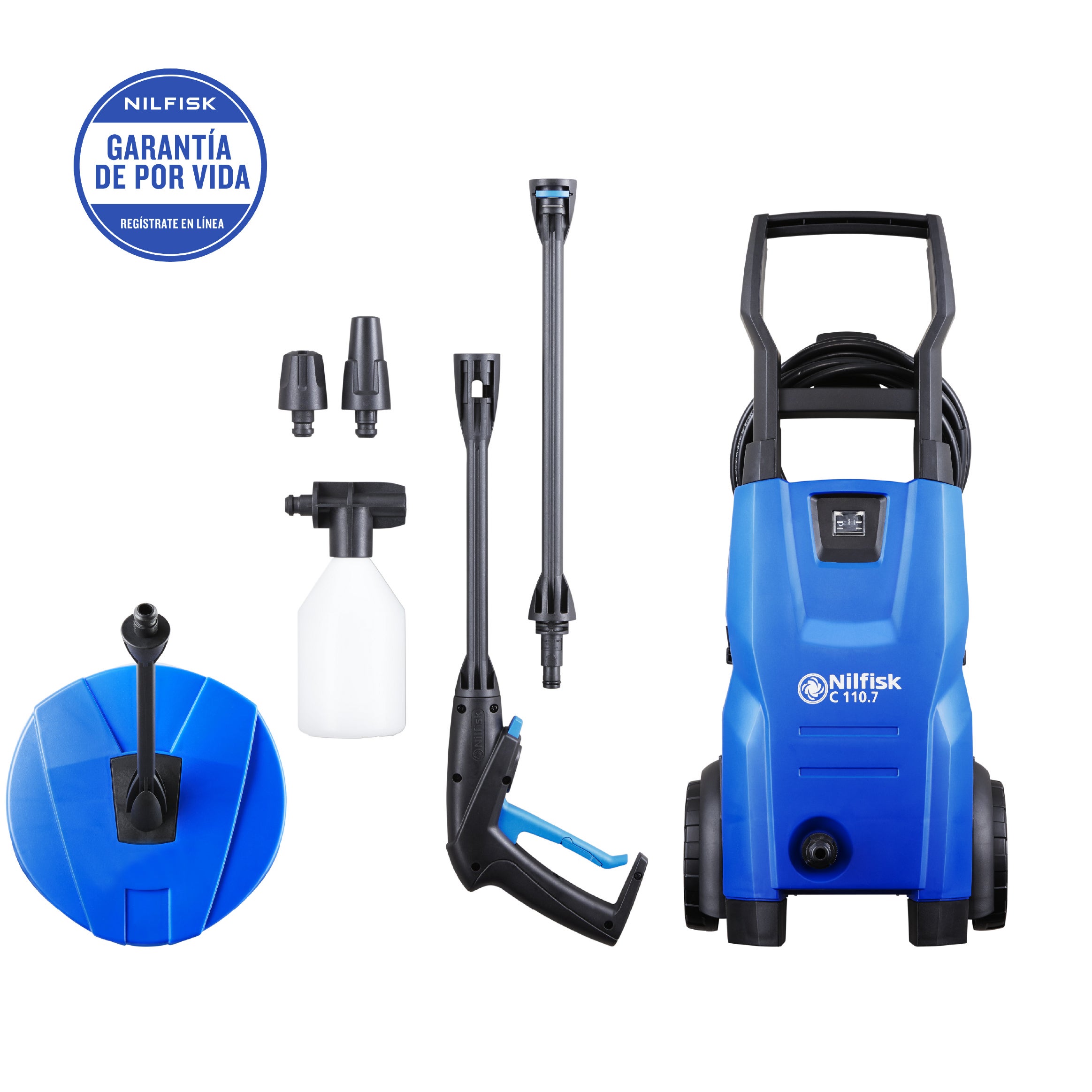 Myjka wysokociśnieniowa Nilfisk C 110.7-5 PC X-Tra 110 bar 440 L/h