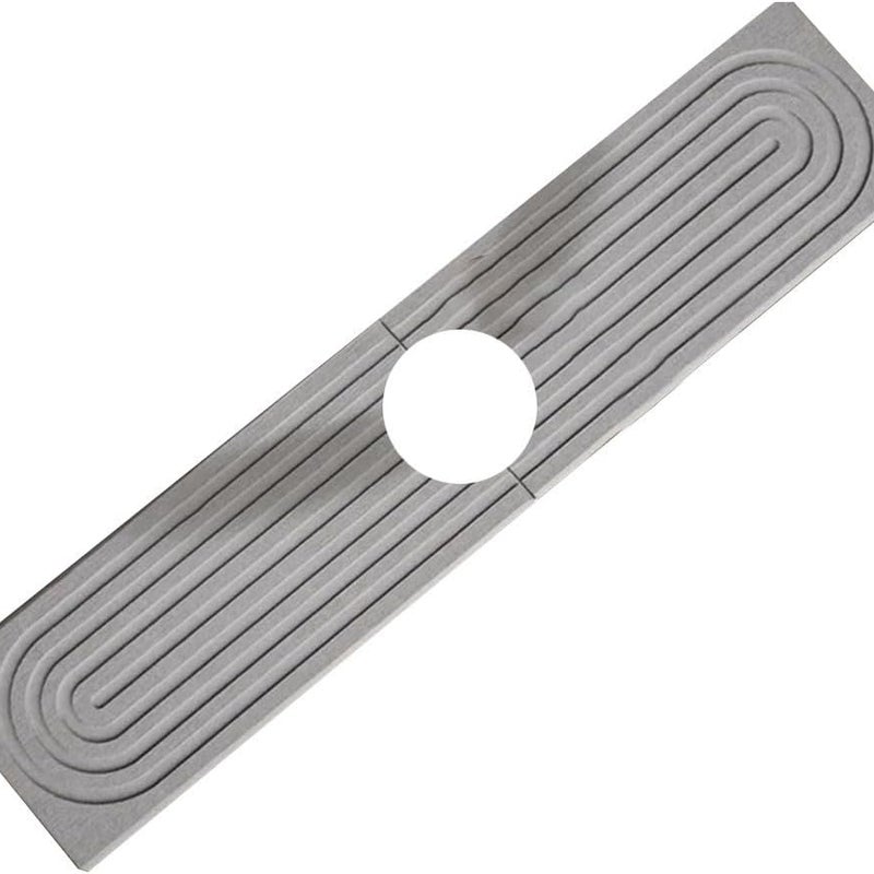 Podkładka ociekowa z ziemi okrzemkowej mata absorbująca pod kran o wymiarach x cm może być używana jako mydelniczka i podstawka pod gąbkę szara