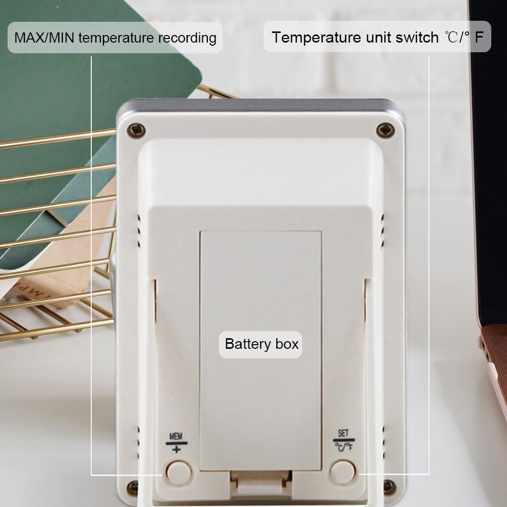 Wireless Floating Pool Thermometer with LCD Temperature Outdoor Indoor Easy Read Digital Screen for Swimming Pools, Aquarium - 4