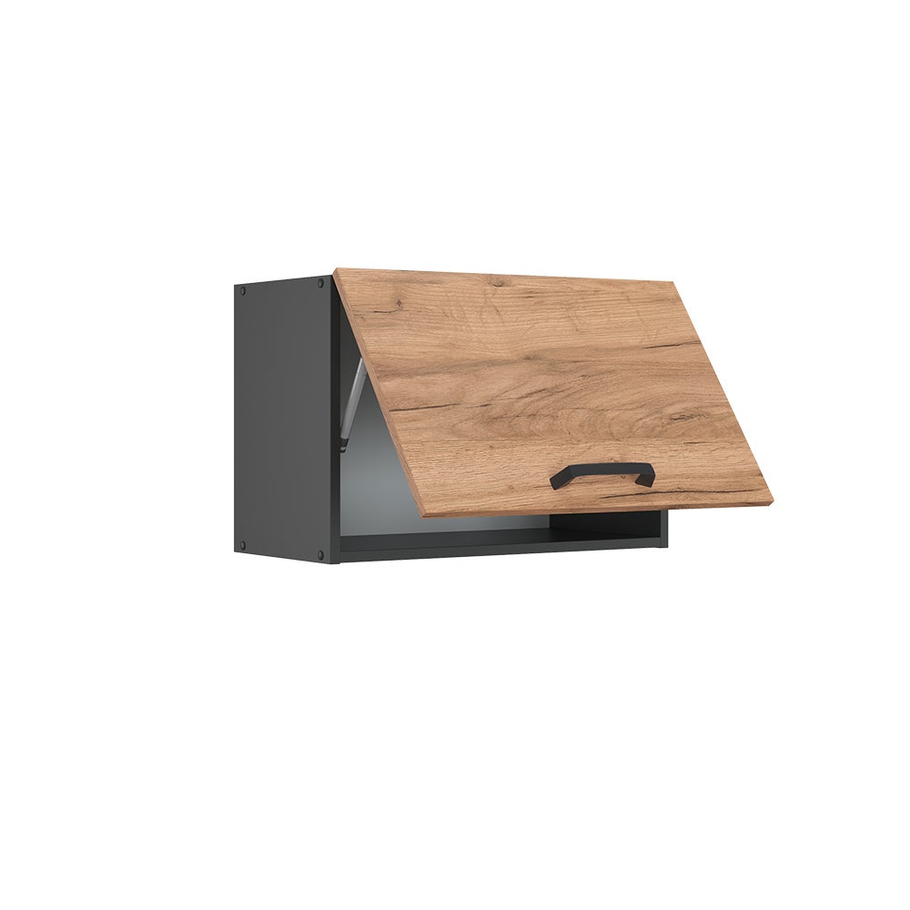 Vicco Elément haut de cuisine R-Line, Chêne de force doré, 60cm Plat - 4