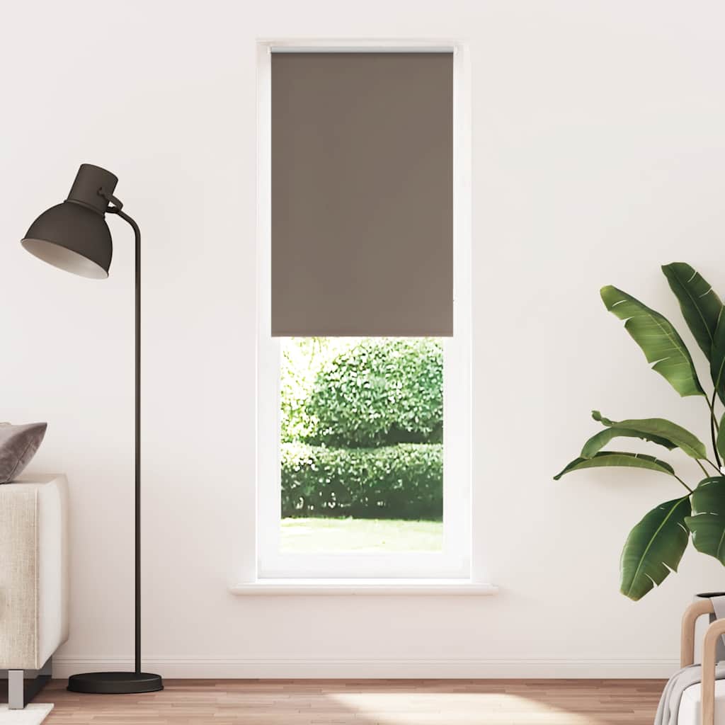 Roleta zaciemniająca kawowa 85x230 cm Szerokość tkaniny vidaXL