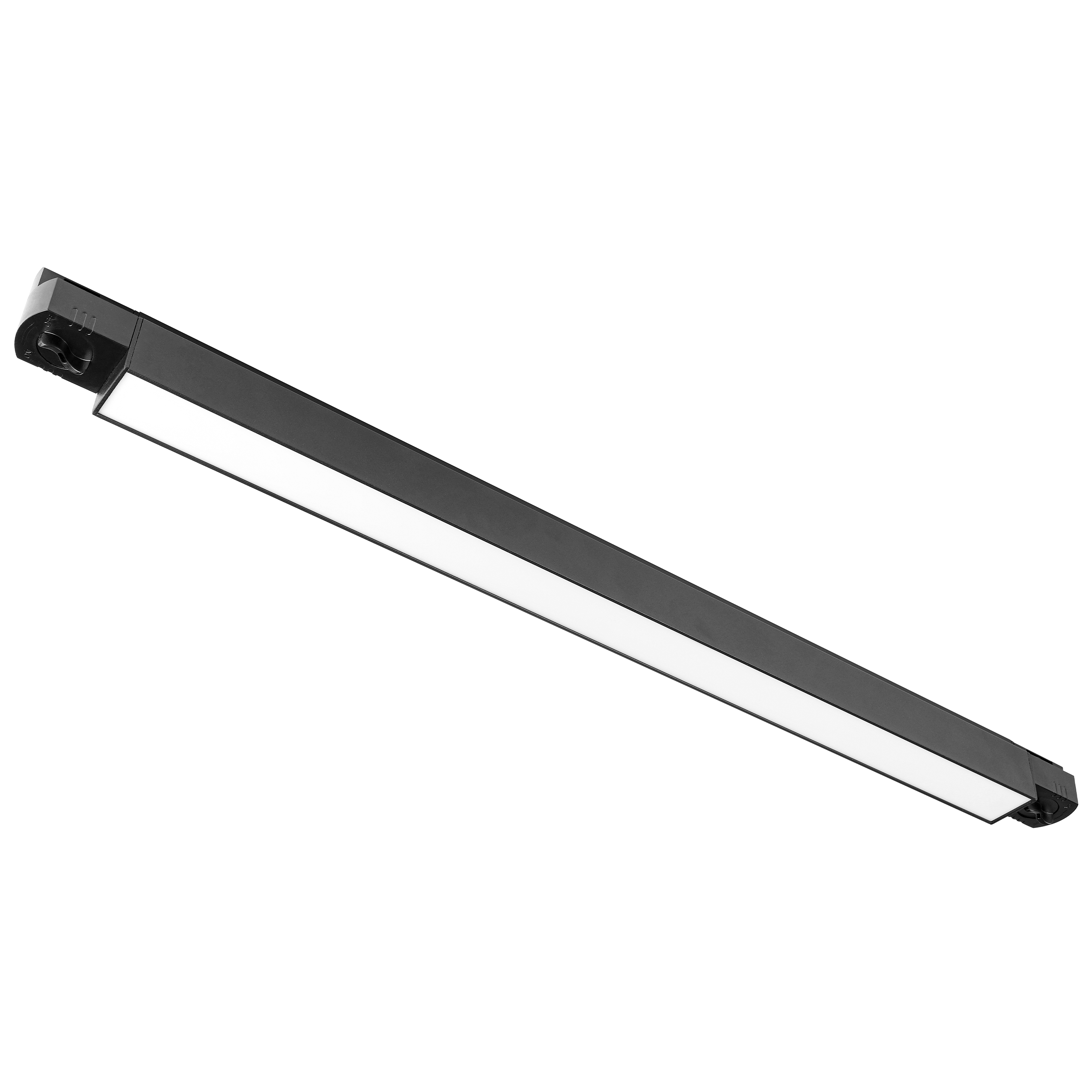 Lampa szynowa LED 1-fazowa Mondi 61cm 30W 4000K IP20 oprawa świetlna liniowa czarna MasterLED