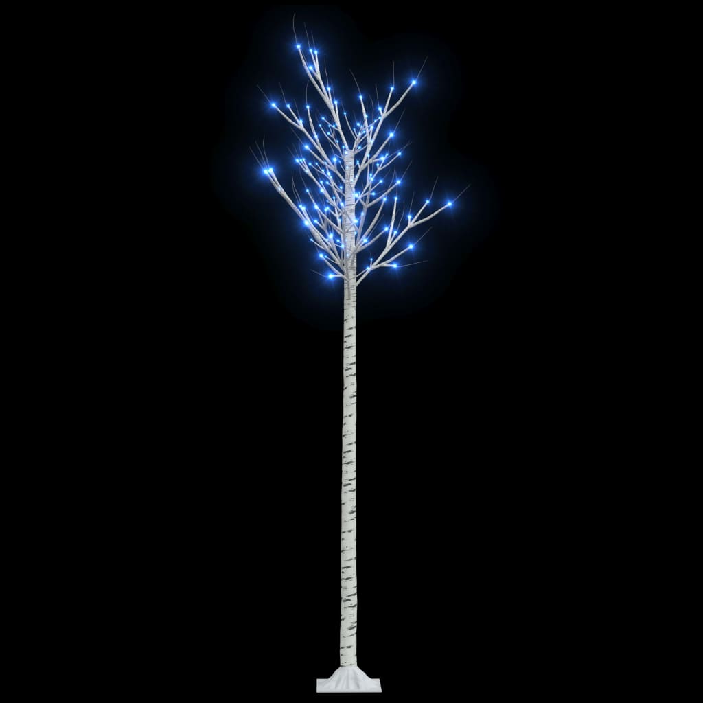 Choinka świąteczna LED Willow Blue 2,2 m do użytku wewnątrz i na zewnątrz - COMFORTXL