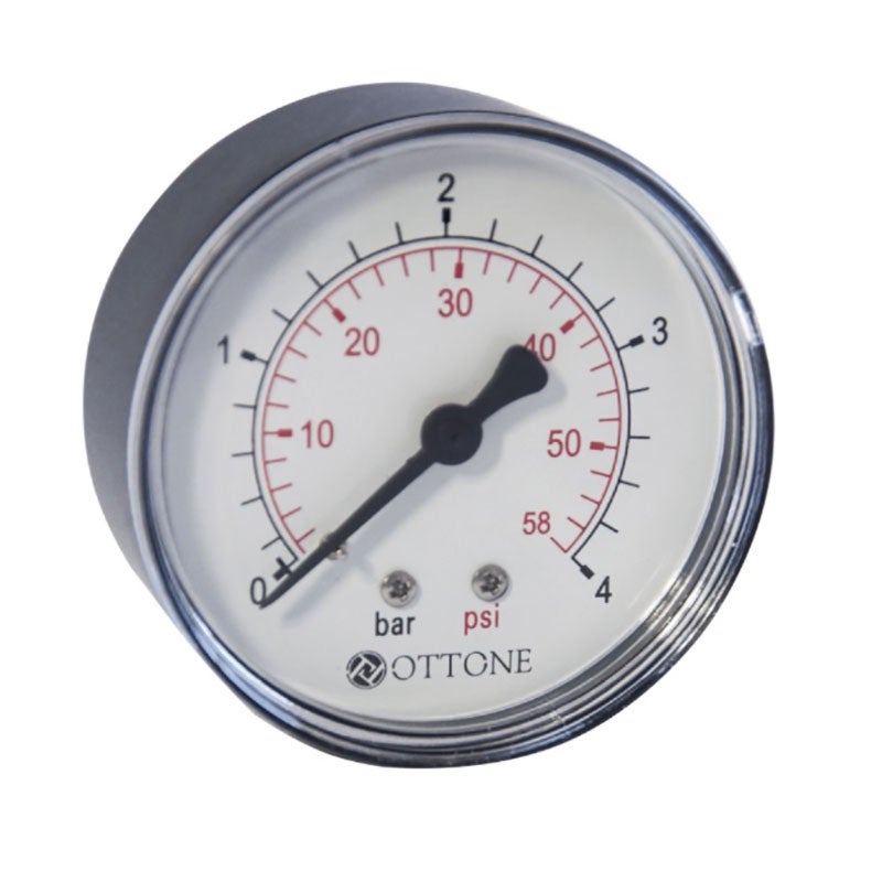 Manomètre De Pression D’eau 60&nbsp;mm 10bar 150psi Bspt 1/4