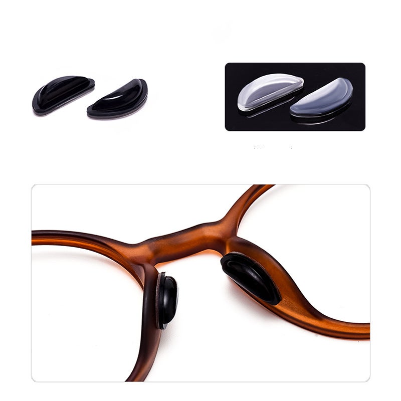 Plaquettes de nez pour lunettes, protection nez pour lunettes, 24