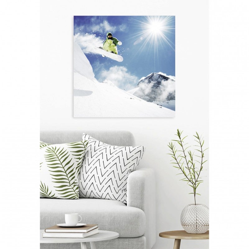 Tableau verre acrylique Grab 90 x 90 cm - Décoration murale photo pour la maison - 3