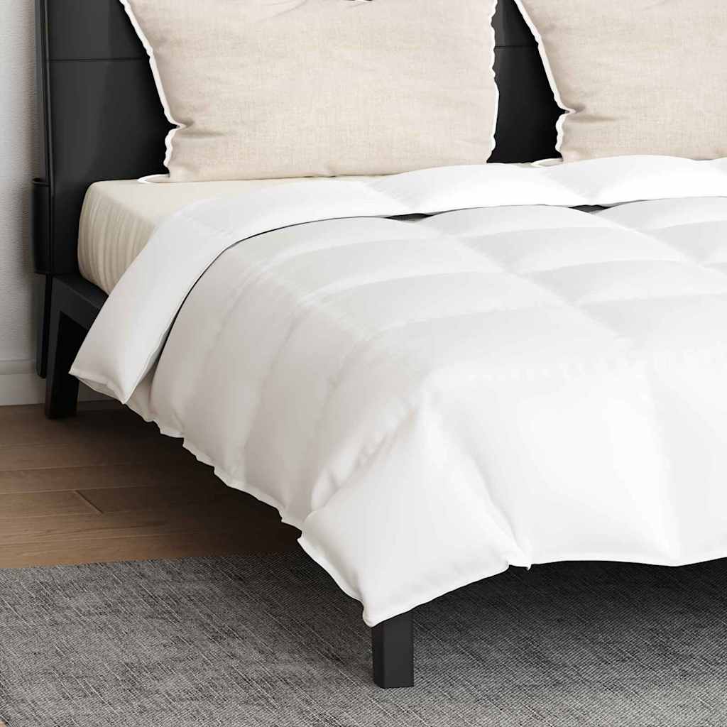 Couette avec oreiller 3 pcs | Duvet Blanc 200 x 220 cm Bas - 5