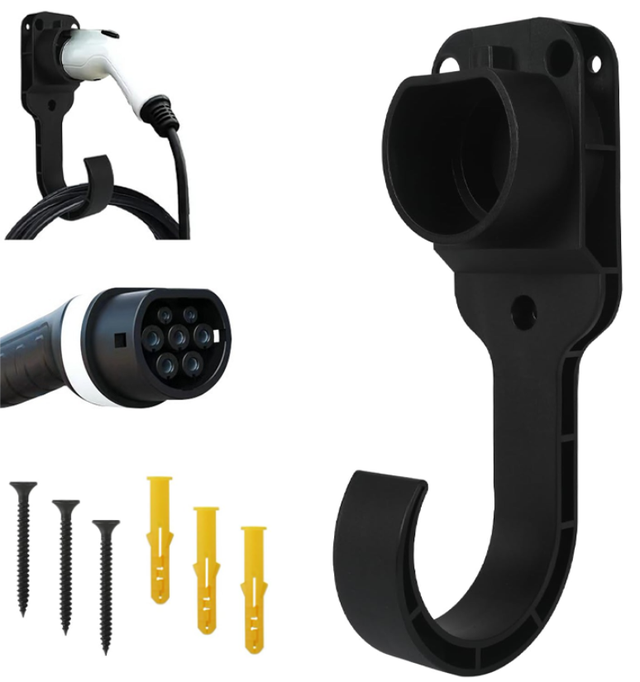 Caricatore EV Tipo 1 Supporto per presa per montaggio a parete Caricatore per cavo di ricarica Organizer con gancio - Shanghai Mida EV Power Co., Ltd