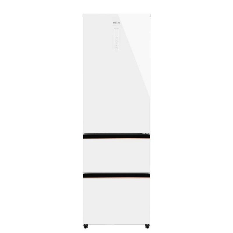 Combi cecotec coolmarket fd 400 white glass 1.91 m e