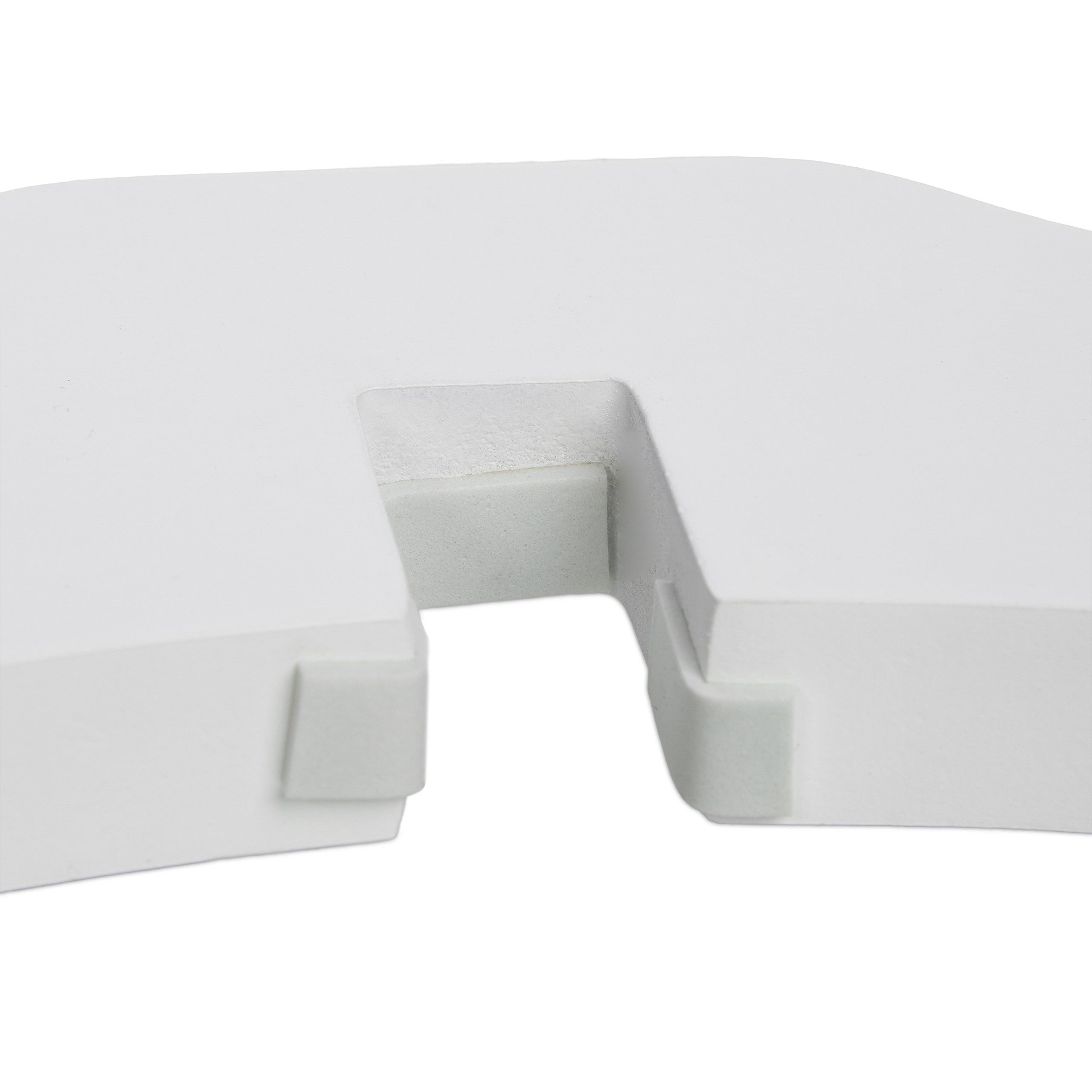 Barrière de Sécurité Non Fixe, Pliable, avec Pieds, H x L : 70 x 205,5 cm, pour Chiens, Blanche, Relaxdays - 8