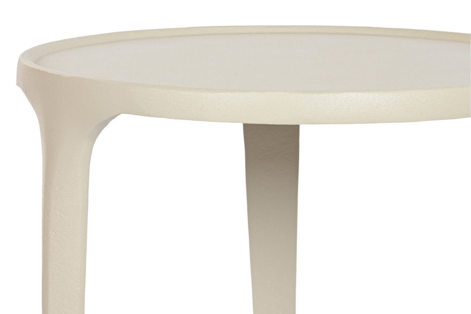 Table d'appoint Set 2 Aluminium 40X40X50 Rose - 3