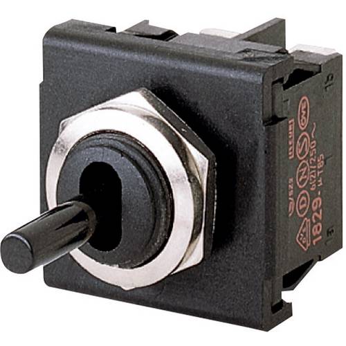 Interrupteur à Levier 1 X On/Off/On APEM 639NH/2 250 V/AC 10 A Permanent/0/permanent 1 Pc(s) D77484