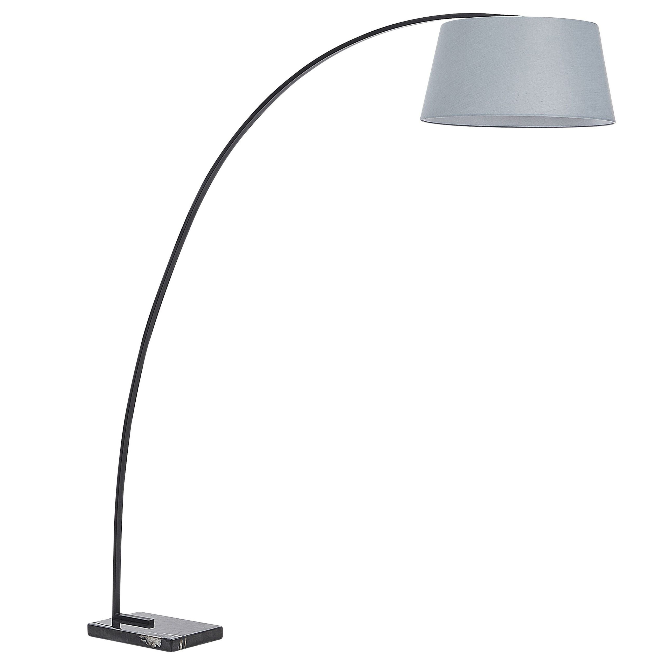 Beliani Lámpara De Pie Benue Metal Gris , Leroy Merlin