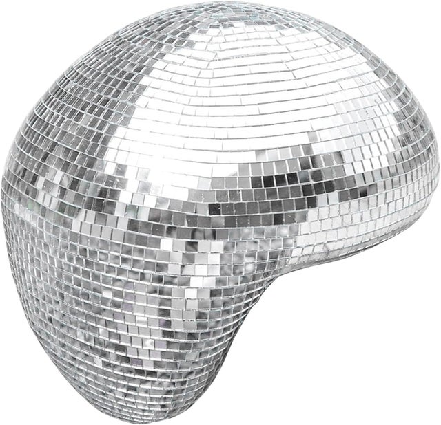 Disco Disco Disco Ball Shiny Mirror Decoration for Party, Office, Living Room or Studio, Creative Design Object for Table or Shelf
