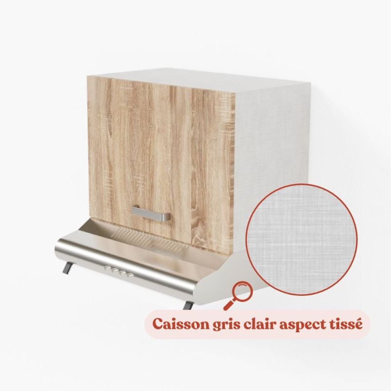 Meuble sur hotte - 60 cm - 3