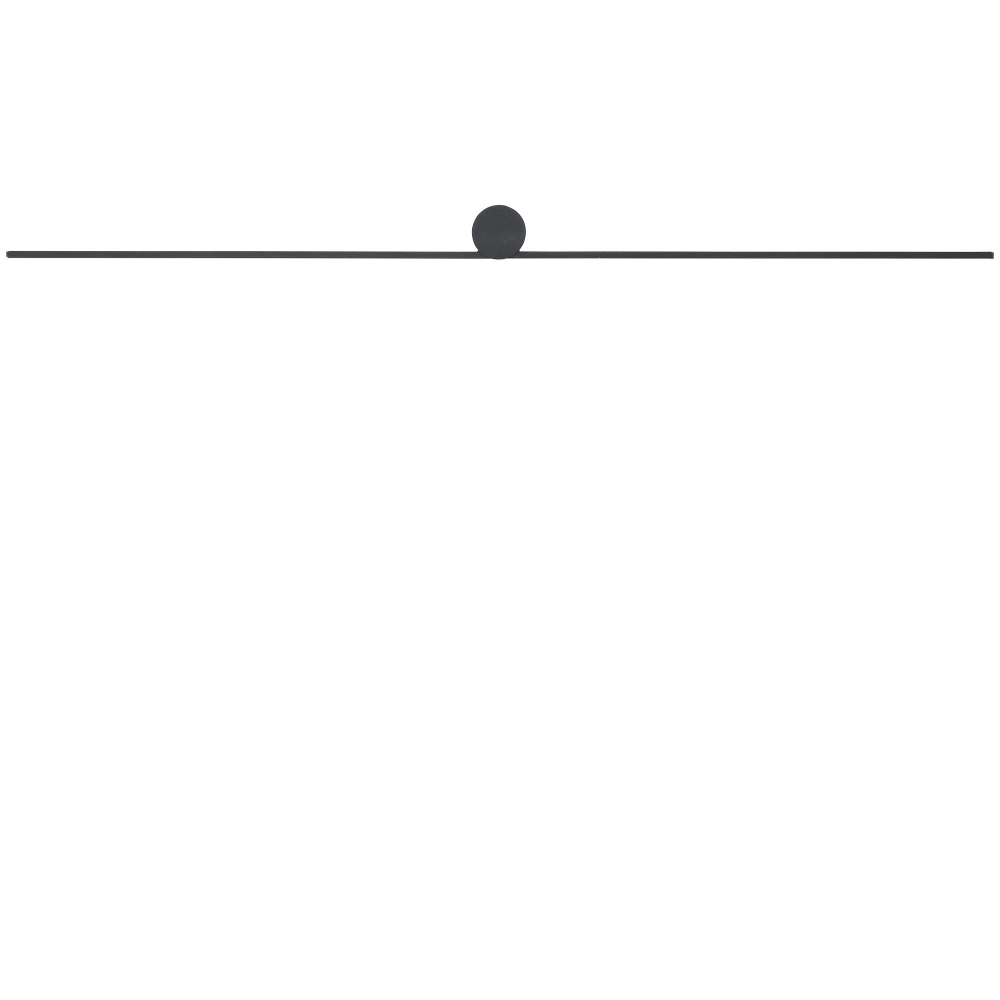 Kinkiet nad lustro SPIN LED 16W Neutralna biel 630lm czarny wym: 5,5x120x12,5 cm IP20 Nowodvorski Lighting
